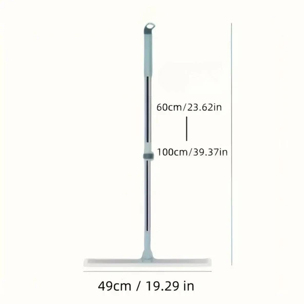 Teleskopik Oynar Başlıklı Cam,Zemin Silme Aparatı Çekçek - Resim 5