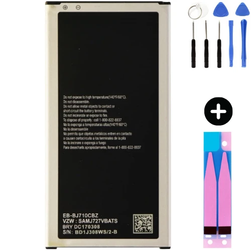 Samsung Galaxy J7 2017 J710f Uyumlu A Kalite Batarya Pil + Montaj Seti