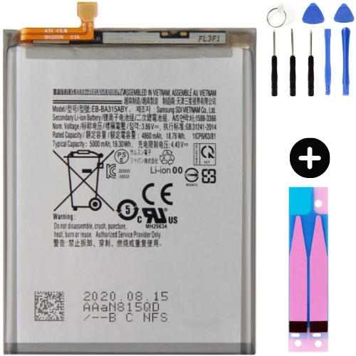 Samsung Galaxy A22 A225 Uyumlu A Kalite Batarya Pil + Montaj Seti