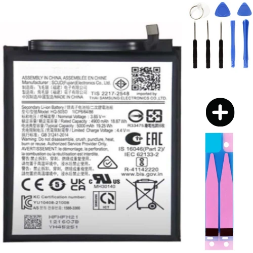 Samsung Galaxy A05 A055 Uyumlu A Kalite Batarya Pil + Montaj Seti