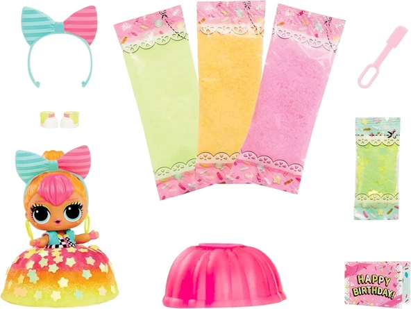 L.O.L. Surprise! MGAE LOL Tots Doğum Günü Pastası Bebeği - 2