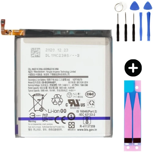 Samsung Galaxy S20 Ultra G988f Uyumlu A Kalite Batarya Pil + Montaj Seti