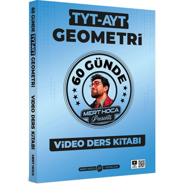 60 Günde TYT-AYT Geometri Video Ders Kitabı Mert Hoca Yayınları ürün görseli