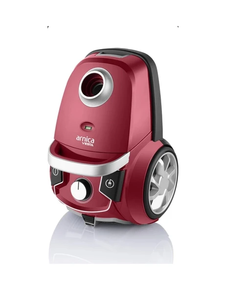 Arnica Vesta ET14120 750 W Toz Torbalı Elektrikli Süpürge Kırmızı - 3