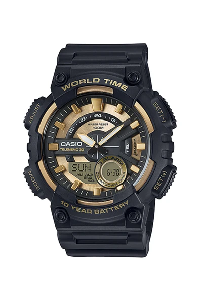 CASİO Aeq-110bw-9a Analog/Dijital Erkek Kol Saati - Resim 2