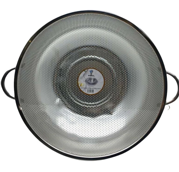 METAL KULPLU ÇELİK TEL SEPET SÜZGEÇ 32CM (5232) - 1