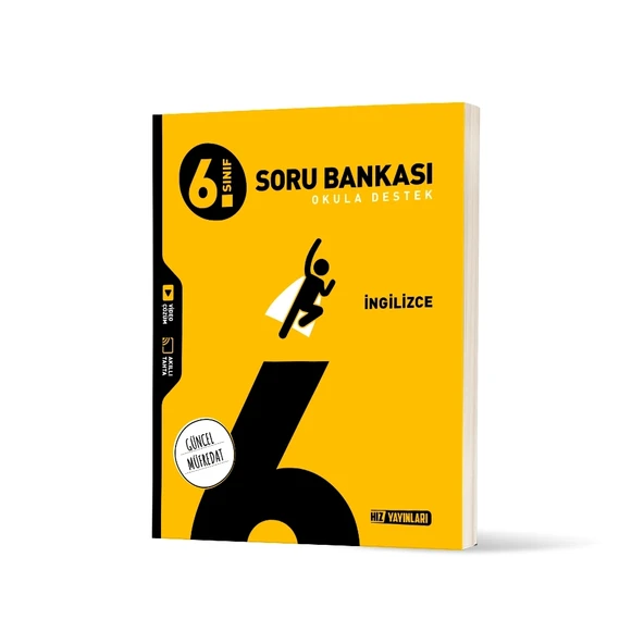 Hız Yayınları 6.sınıf Ingilizce Soru Bankası Yeni ürün görseli