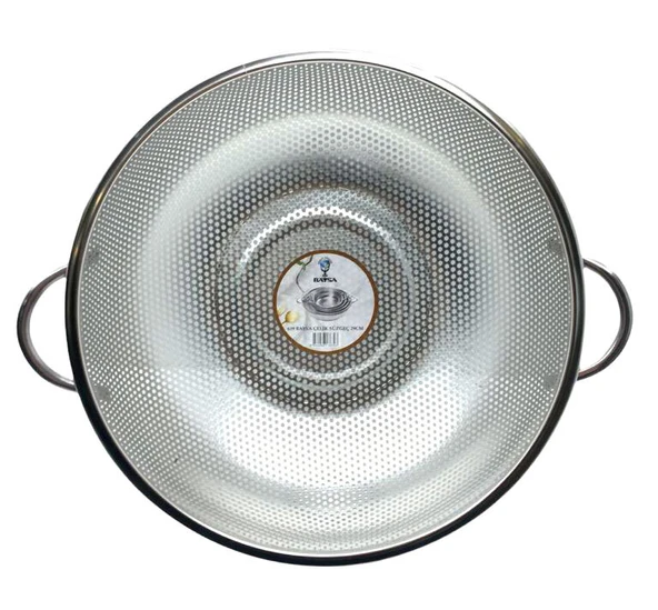 METAL KULPLU ÇELİK TEL SEPET SÜZGEÇ 29CM (5232) - 1
