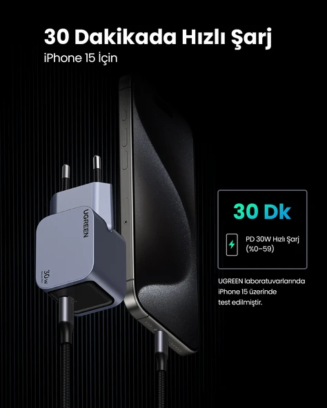 UGREEN Uno MagSafe Wireless 5.000 mAh 20W Hızlı Şarj Powerbank, Mor, 35606 - 4