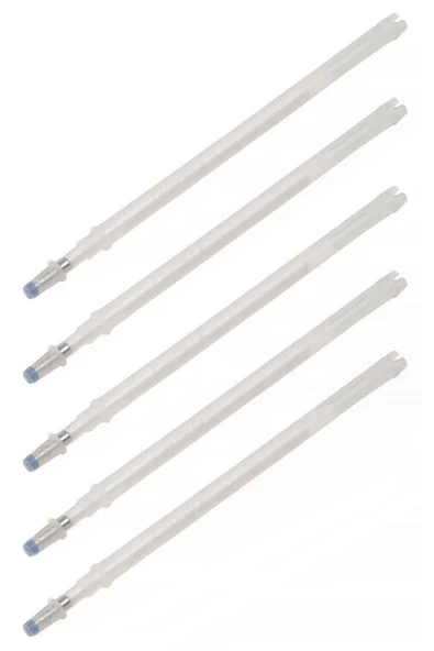 Isı ve Buhar İle Uçan 5 Adet Beyaz Çizgi Kalemi Yedek Uç - Resim 2