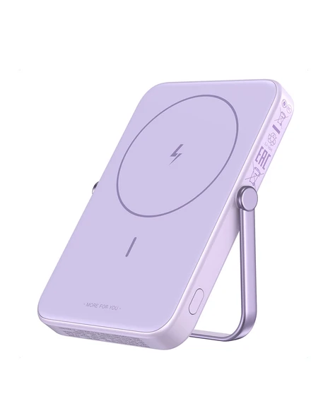 UGREEN Uno MagSafe Wireless 5.000 mAh 20W Hızlı Şarj Powerbank, Mor, 35606 - 2