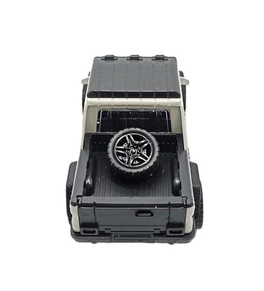 Çek Bırak Metal Kamyonet Beyaz 1:36 - 4