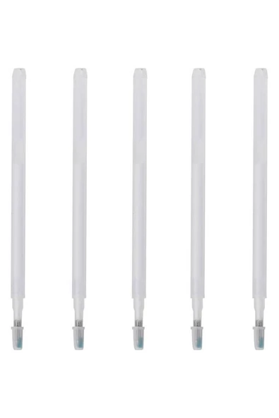 Isı ve Buhar İle Uçan 5 Adet Beyaz Çizgi Kalemi Yedek Uç ürün görseli