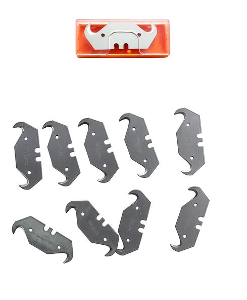 Kanca Çengel Bıçak Yedek Uç  10’lu Orijinal Lutz Solingen 65 Mikron - 4