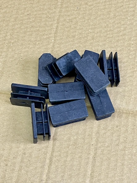 10 adet 40x20 profil masa papucu plastik tıpa - 4