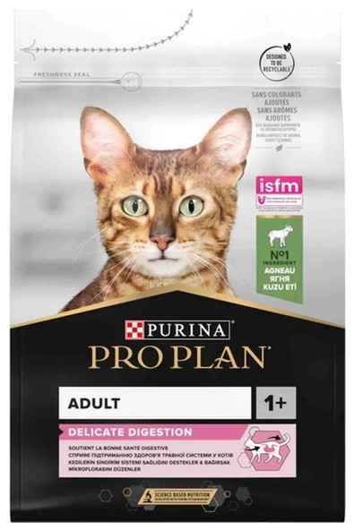Pro Plan Delicate Kuzulu Yetişkin Kedi Maması 3 Kg ürün görseli
