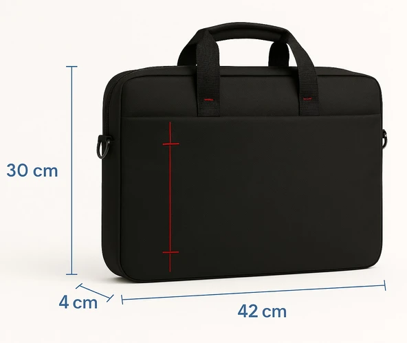 Laptop Çantası 15.6 İnç Su Geçirmez, Şık ve Hafif – Ofis & Günlük Kullanım İçin 8683255013920 - 4