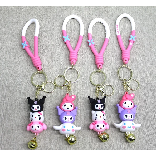 Hello Kitty Serisi Silikon Anahtarlık Alk4257