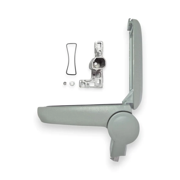 VW Passat B5 1997-2000 Orta Kol Dayama Komple Gri Renk 3B0864209S - Resim 4