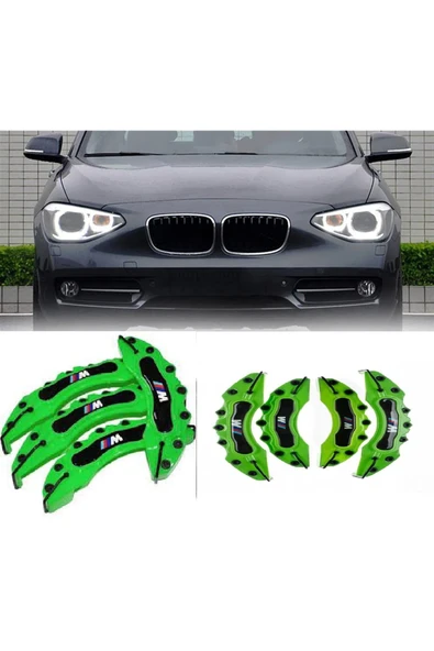 BMW F20 ///M YEŞİL 17-18-19 JANTA UYUMLU 4.LÜ KALİPER KAPAGI ürün görseli