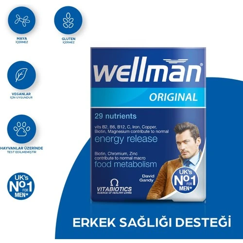 Wellman Original 30 Tablet ürün görseli