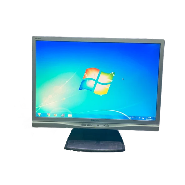 PHILIPS 190WV7 19 İNÇ WİDESCREEN GRİ-SİYAH 2 EL MONİTÖR LCD MONİTÖR - 1