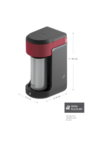 Karaca Mono Black Filtre Kahve Makinesi - 3