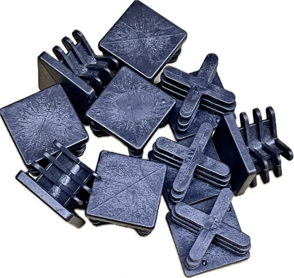 10 adet 30x30 profil masa papucu plastik tıpa ürün görseli