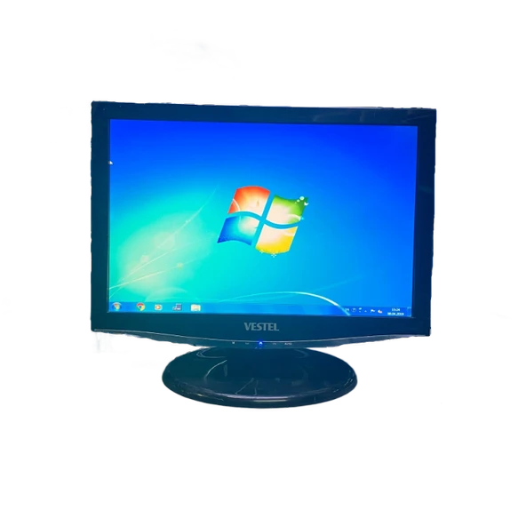 VESTEL 10066514 19 İNÇ WİDESCREEN SİYAH 2 EL MONİTÖR LCD MONİTÖR - 1