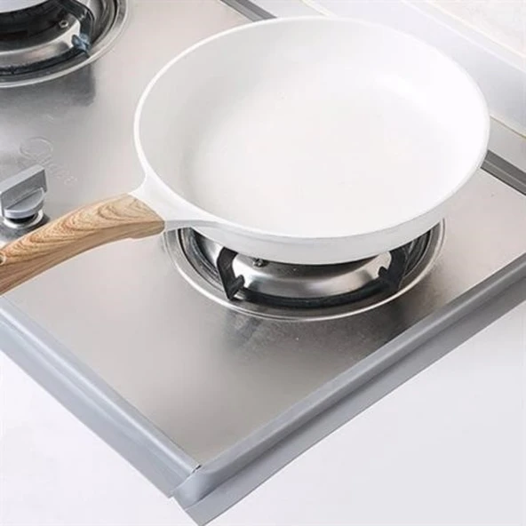 Buffer® Gri Su Sızdırmaz Banyo Mutfak Lavabo Küvet İzolasyon Şerit Bant - 3