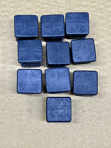 10 adet 20x20 profil masa papucu plastik tıpa - 4