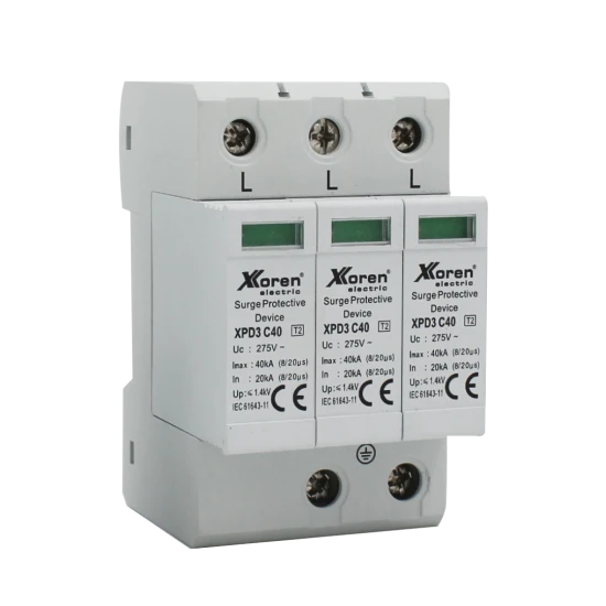 Xkoren 3P+N KUTUPLU B VE C SINIFI 400V AC PARAFUDR SAYAÇ ÖNCESİ ürün görseli