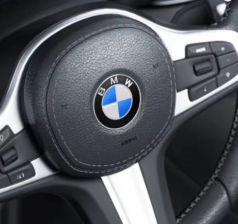 BMW Mavi Logo Araba Direksiyon Amblem Etiket 45 mm 4,5 CM 1 adet - Resim 2