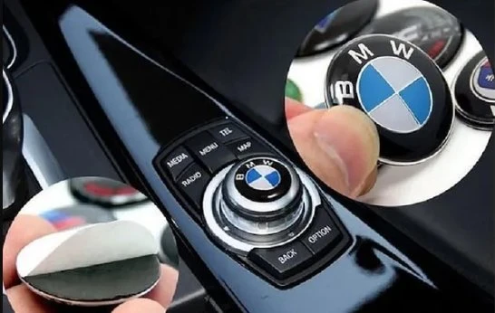 Bmw Uyumlu Joystick Konsol Sticker Arma Logo 29 Mm 2.9 CM 1 ADET ürün görseli