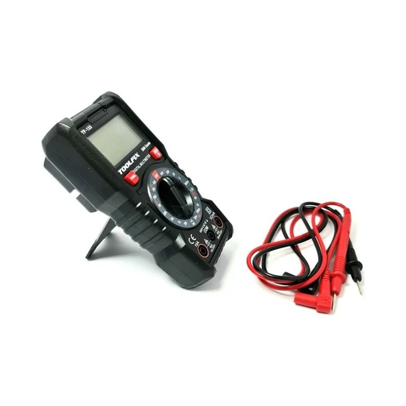 Toolfıx TF-133 Işıklı Dijital Multimetre - Resim 2