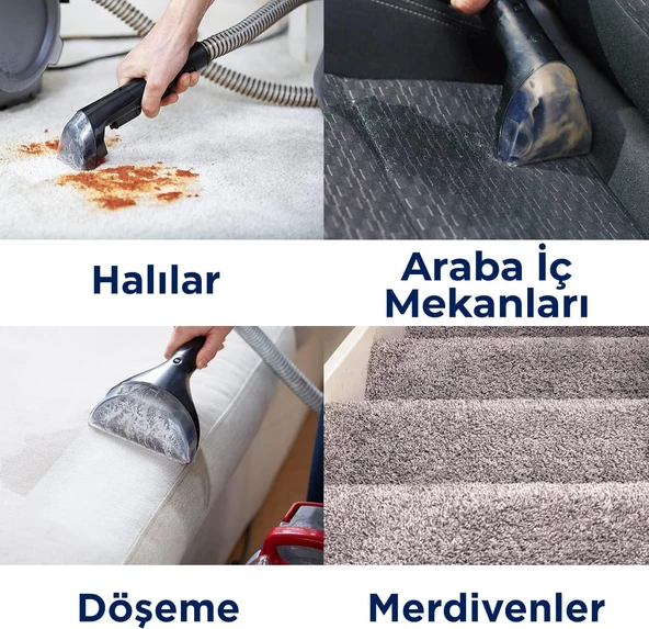 Bissell SpotClean Pet Pro  Evcil Hayvanlı Evlere Özel Halı-Koltuk Yıkama ve Leke Çıkarma Makinesi  750W  15585 - 4
