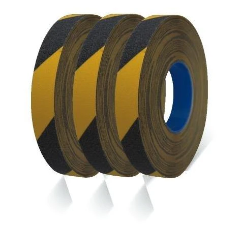 Sarı Siyah Merdiven Ve Zemin Kaydırmaz Bant 50mm x 25mt