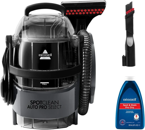 Bissell SpotClean AutoPro Select  Halı-Koltuk Yıkama ve Leke Çıkarma Makinesi  750W  3730N - 1