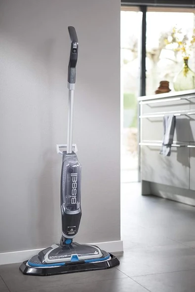 BISSELL SpinWave Cordless Kablosuz Sert Zemin Silme Makinesi Döner Pedli Spreyleme Özellikli Şarjlı Mop 2240N 2240N SpinWave Cordless, sert zeminler için şarjlı mop, 18V - Resim 2