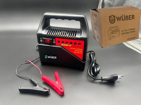 Wüber 6-12v Akü Şarj Cihazı 17 Amper ürün görseli 1