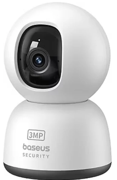 Baseus Security P1 Lite 2K 3 MP 360 Derece Gece Görüşlü Wi-Fi Güvenlik Kamerası
