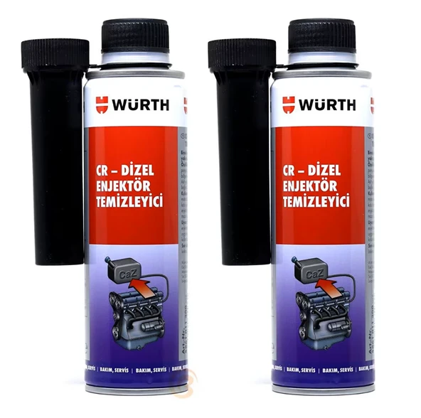 Würth 300 ml 2'li Dizel Enjektör Temizleyici - 1