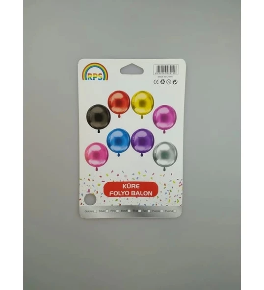 Küre Folyo Balon ürün görseli 1