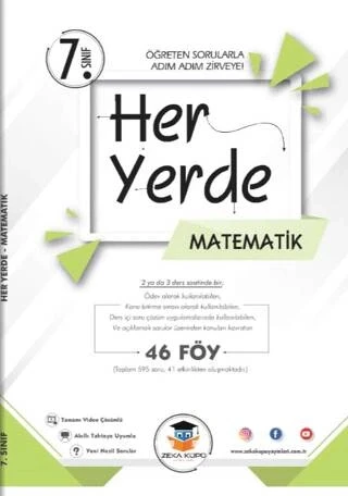 7.Sınıf Her Yerde Matematik 47 Föy Zeka Küpü