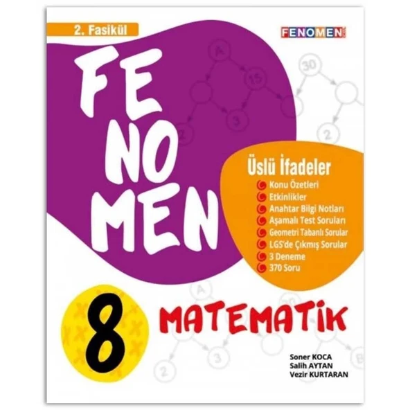 Fenomen 8.Sınıf Matematik 2.Fasikül Üslü İfadeler