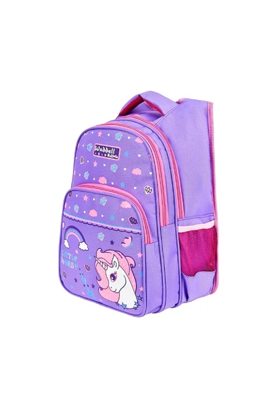 Yarasa Sırt İlkokul Çantası Lila Lıttle Horse Özkara Çanta - 4