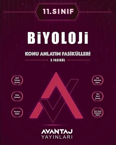 Avantaj 11.Sınıf Biyoloji Konu Anlatım Fasikülleri
