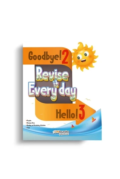 Onburda 2.Sınıf Revise Everyday Yaz Tatil Kitabı