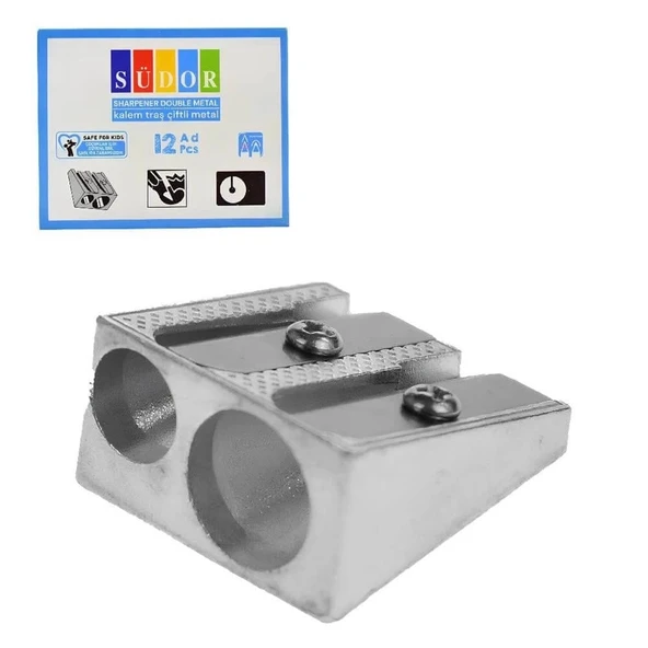 Südor Kalem Traş Çiftli Metal Kt12