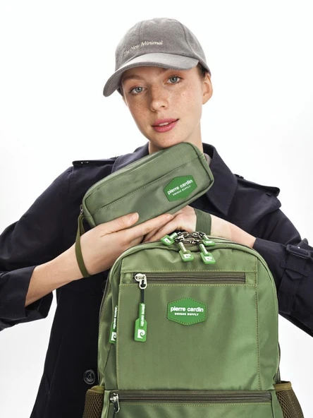 Pierre Cardin Kalem Çantası Oval Yeşil 03PCKLM3008.YŞ